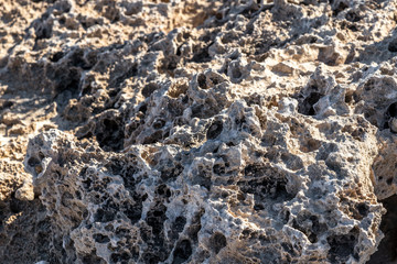 A Volcanic rock on the island of Cyprus. Background