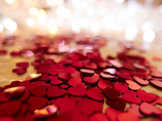 hearts confetti