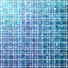 abstract vector square pixel mosaic background