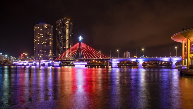 The most beautiful Viewpoint da nang city, vietnam.