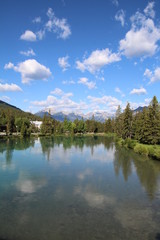 Looking Over The Bow River, Banff National Park, Alberta