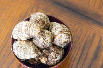 Organic fresh Nigerian Coco yam or Taro Root