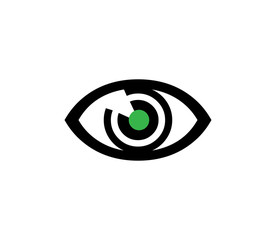 Eye icon. Vector