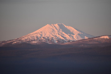 Snow covered Mountain
