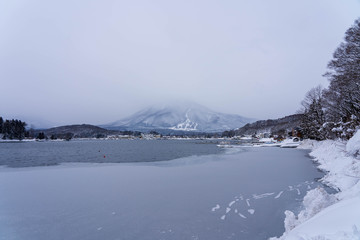 冬の野尻湖　2月撮影