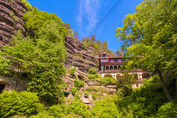 Pravcicka brana, National Park Bohemian Switzerland, Czech republic