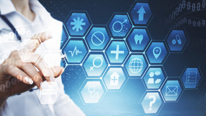 Medicine and innovation concept