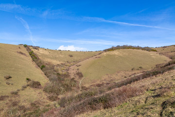 Malling Down near Lewes in Sussex