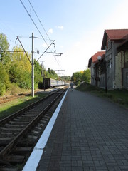 train in the station