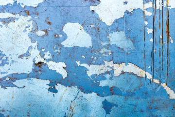 textured vintage blue and white background 