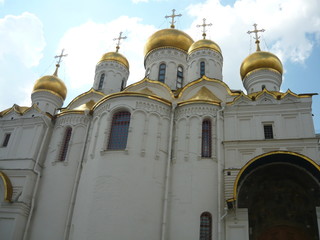 Fototapeta na wymiar domes of orthodox church