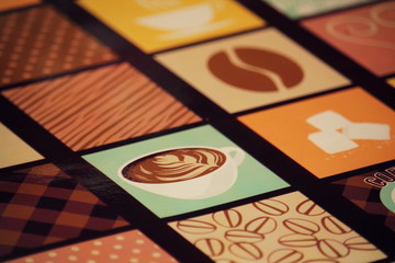 Coffee Mat Background