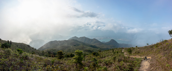 The Lantau island in Hongkong