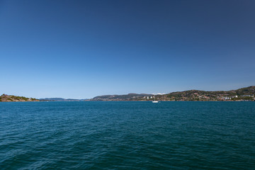 Obraz premium Norwegian coast line. Sea side