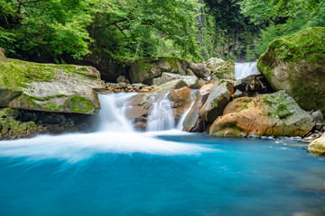 Fototapeta premium The flow of Sukanzawa