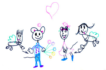 The Child's drawing