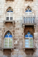 Obraz premium Facade in Porec