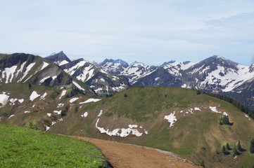 Fototapeta na wymiar Mountains, Alp