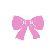 Vector bow ribbon icon