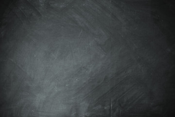 Naklejka premium Black chalk background with no people for your advertisement, promotion. Horizontal image. Mock up space. Dark tone. Vintage