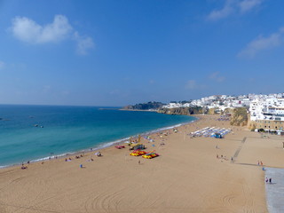 Fototapeta na wymiar Albufeira Strand