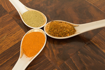 Meat of turkey and pripra for meat.