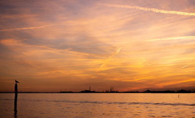 Venice sunset, Italy