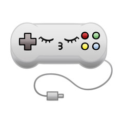 gradient shaded cartoon game controller