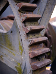 Detail of drive gear from a dockside winch