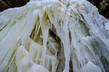 Ice Waterfall Close Up 5