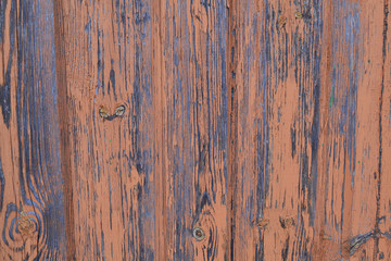 Obraz premium Old weathered wooden planks background. Retro wooden table. Empty space.