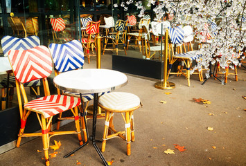 Monmartre cafe, Paris, France