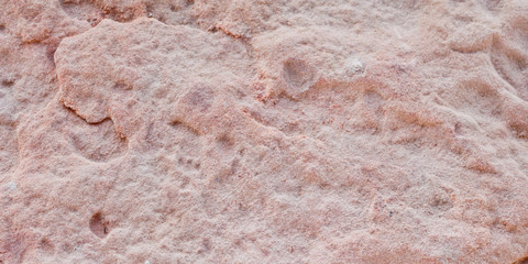 Natural Stone Red Granite Texture Background. Bright Hard Red Granite Texture Treated, Polished Surface. Facing Material Horizontal Stone Background.