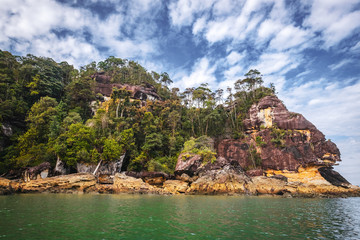 Obraz premium SARAWAK / MALAYSIA / JUNE 2014: Wild nature in the Bako national park