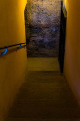 Cellar, Alcazar medieval castle, Segovia, Castilla y Leon, Spain