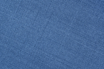 Blue fabric texture. Textile background.