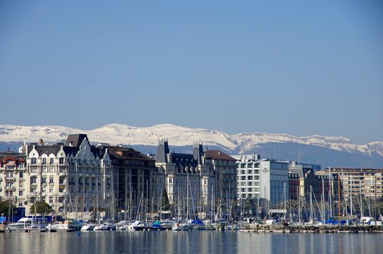Genève et montagnes