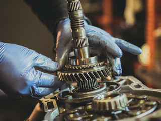 Gears and transmissions © Muff-K STUDIO