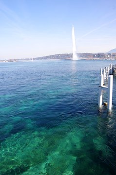 jet d'eau du lac léman Genève
