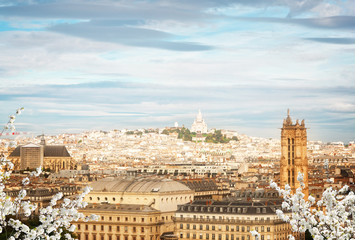 Obraz premium cityscape Mont Matre , Paris, France