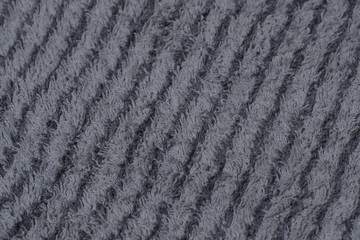 Grey cloth texture pattern with stripes