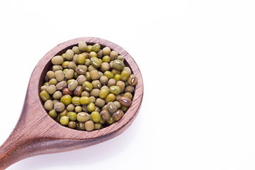 grains of super gluten-free foods: amaranth, chia, quinoa, millet