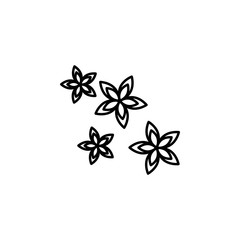 Fototapeta premium India, anise icon. Element of India culture icon. Thin line icon for website design and development, app development. Premium icon
