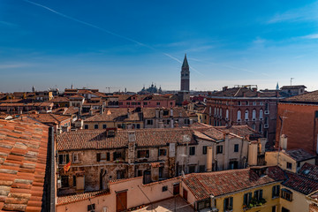 Fototapeta na wymiar Venice rooftops