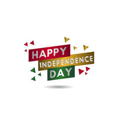 Happy Ghana Independence Day Vector Template Design Illustration