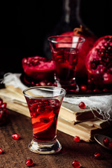 Pomegranate liqueur