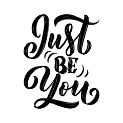 Your voice matters quote lettering. Calligraphy inspiration graphic design typography element. Hand written postcard. Cute simple sign hand drawn style. Textile print