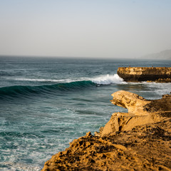 deska surfingowa hiszpania- spot- wakacje zimowe - obrazy, fototapety, plakaty