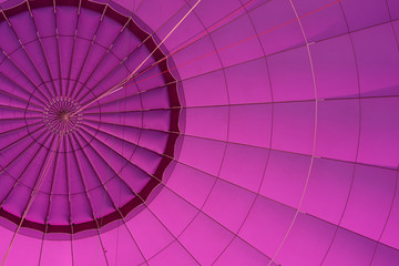 Fahrt mit dem Hei&szlig;luftballon - pink-farbene Textur