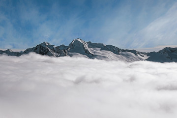 Landscape of mountain in Hinter-Tux